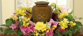 Cremation urn from our Weatherford, TX crematory